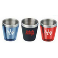 4 Oz. Shot Glass With Stainless Steel Interior
